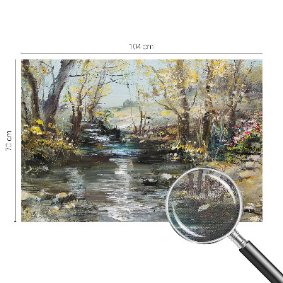 Fotobehang zelfklevend Bosbeek