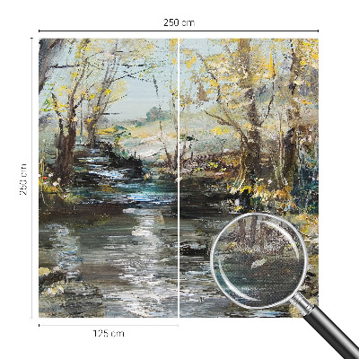 Fotobehang zelfklevend Bosbeek