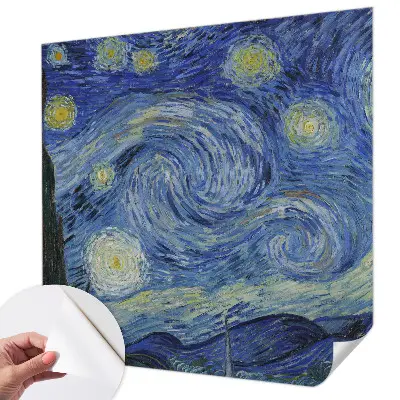 Foto behang voor de kinderkamer met het ontwerp 'Nachtvortex'