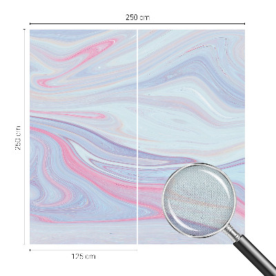Fotobehang voor kinderkamer Pastelkleurige werveling