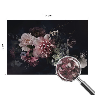 Fotobehang babykamer Bloemarrangement