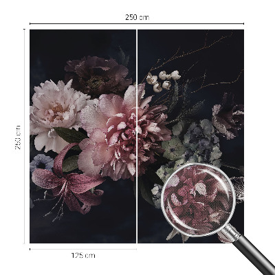 Fotobehang babykamer Bloemarrangement