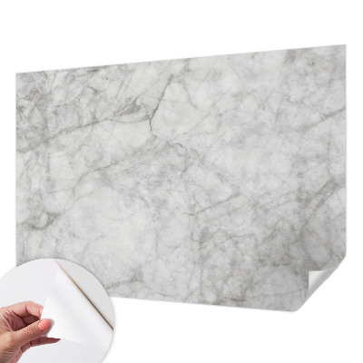 Fotobehang tienerkamer met elegant marmerpatroon