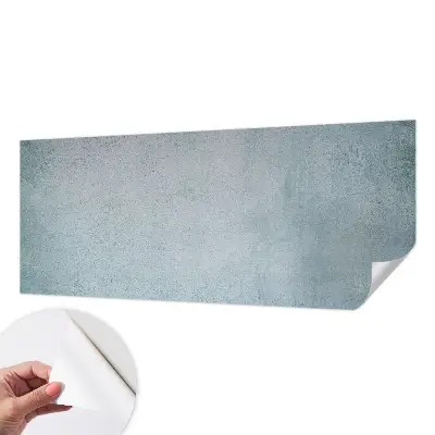Foto behang voor de keuken met grijs betonmotief