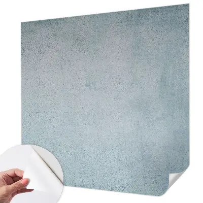 Foto behang voor de keuken met grijs betonmotief