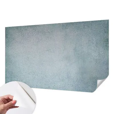 Foto behang voor de keuken met grijs betonmotief