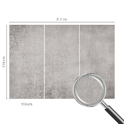 Zelfklevend fotobehang op maat Betonpatroon