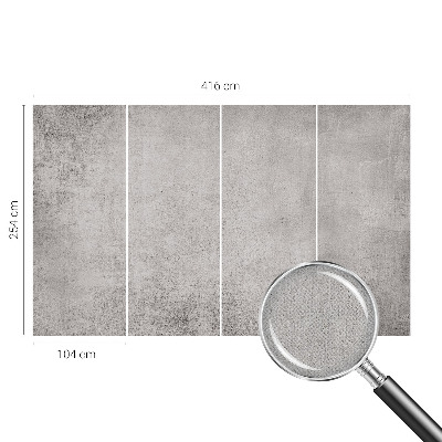 Zelfklevend fotobehang op maat Betonpatroon