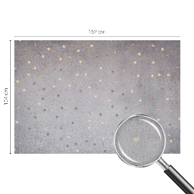 Zelfklevende behangsticker Symmetrische stippen