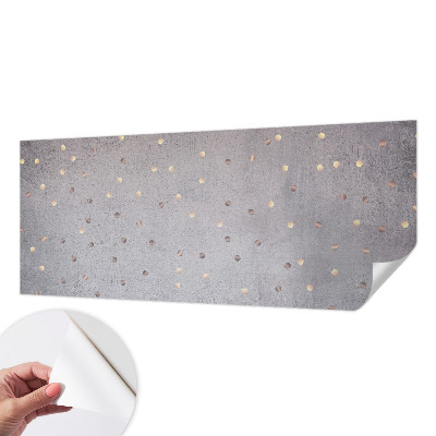 Zelfklevende behangsticker Symmetrische stippen