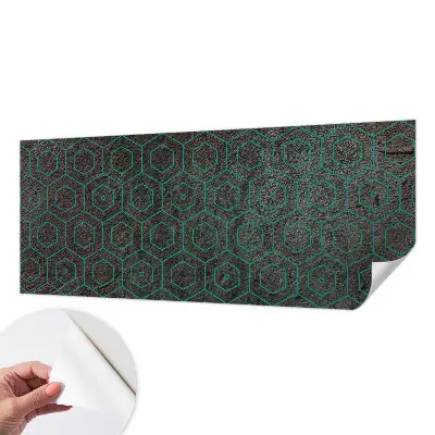 Fotobehang voor de kinderkamer met een geometrisch patroon