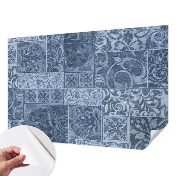 Fotobehang voor kinderkamer Plantenornamenten