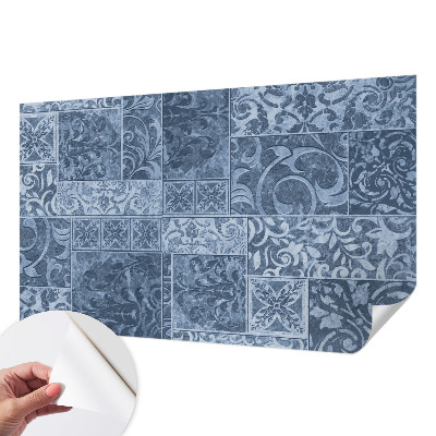 Fotobehang voor kinderkamer Plantenornamenten