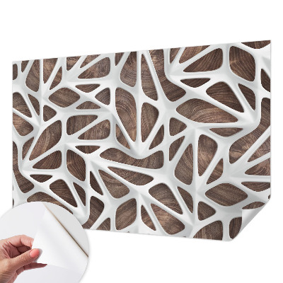Fotobehang tienerkamer met dynamische harmonie als ontwerp
