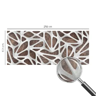 Fotobehang tienerkamer met dynamische harmonie als ontwerp