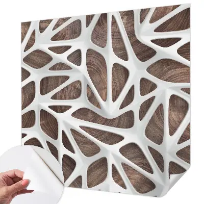 Fotobehang tienerkamer met dynamische harmonie als ontwerp