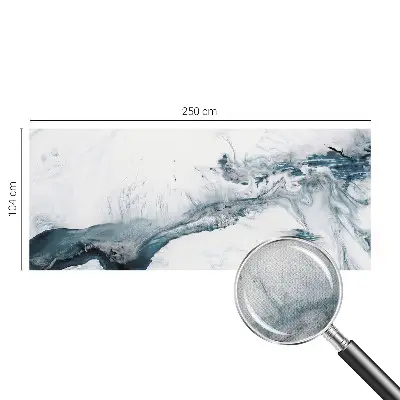 Foto behang voor de keuken met een abstract en elegant ontwerp