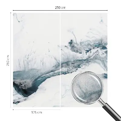 Foto behang voor de keuken met een abstract en elegant ontwerp