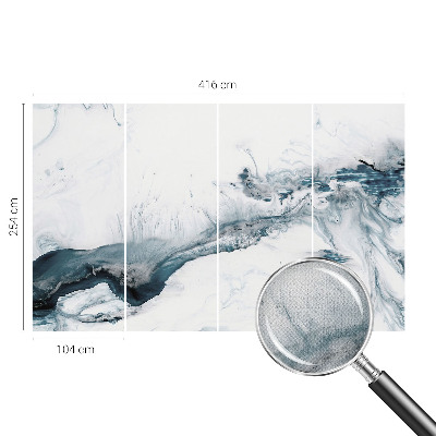 Foto behang voor de keuken Abstracte elegantie