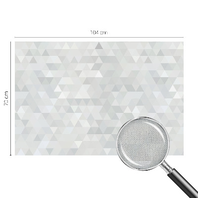 Zelfklevend fotobehang op maat Grijs patroon