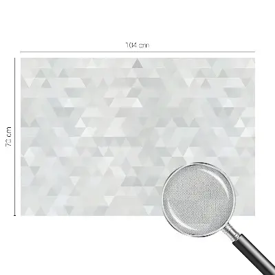 Zelfklevend fotobehang op maat met een grijs patroon