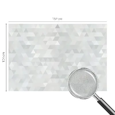 Zelfklevend fotobehang op maat met een grijs patroon