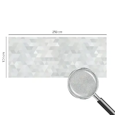 Zelfklevend fotobehang op maat met een grijs patroon