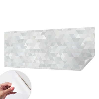 Zelfklevend fotobehang op maat Grijs patroon