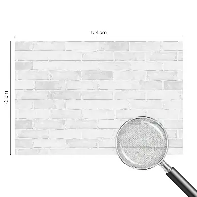 3D fotobehang met print van een bakstenen muur