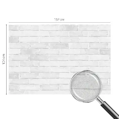 3D fotobehang met print van een bakstenen muur