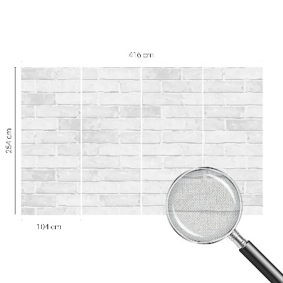 3D fotobehang Bakstenen muur