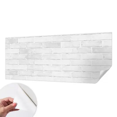 3D fotobehang met print van een bakstenen muur