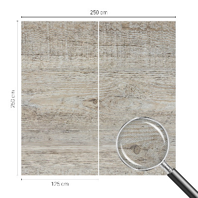 Fotobehang kinderkamer Houten ringen