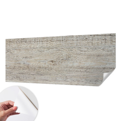 Fotobehang kinderkamer met houten ringen voor ophangen