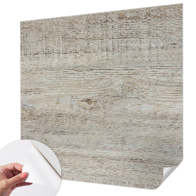 Fotobehang kinderkamer met houten ringen voor ophangen