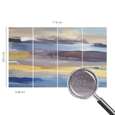 Foto behang voor de kinderkamer Vreedzaam landschap