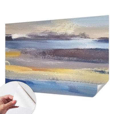 Foto behang voor de kinderkamer met een vredig landschap