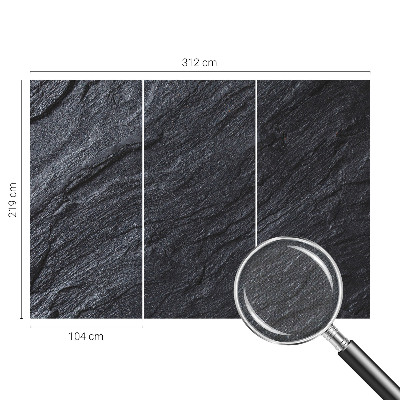 Fotobehang voor kinderkamer met motief van een stenen constructie