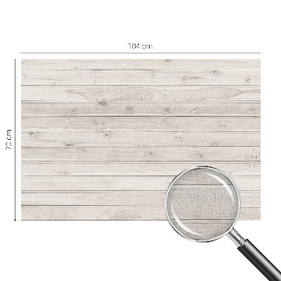Fotobehang tienerkamer met natuurlijk houtmotief