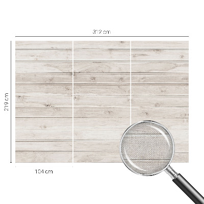 Fotobehang tienerkamer Natuurlijk hout