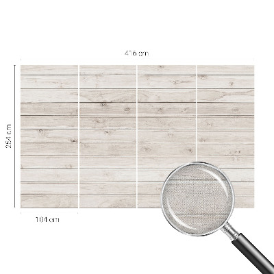 Fotobehang tienerkamer Natuurlijk hout