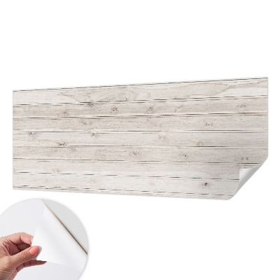 Fotobehang tienerkamer met natuurlijk houtmotief