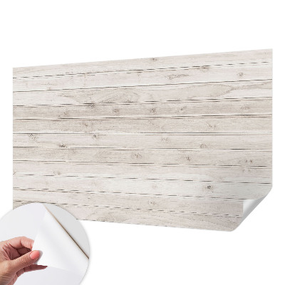 Fotobehang tienerkamer met natuurlijk houtmotief