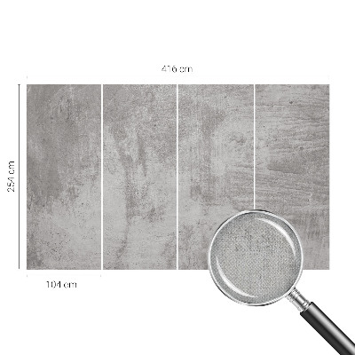 Zelfklevend fotobehang Ruw beton