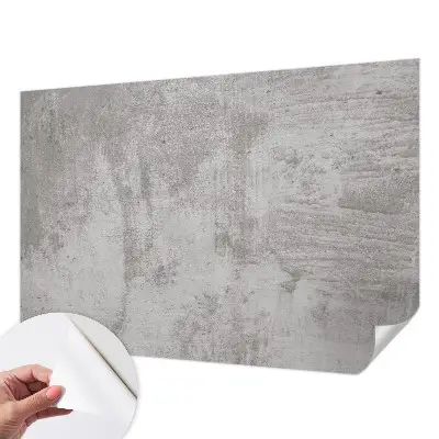 Zelfklevend fotobehang met een ruw betonmotief