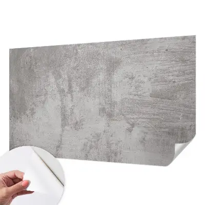 Zelfklevend fotobehang met een ruw betonmotief