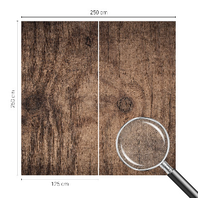 Fotobehang zelfklevend met een rustiek houten motief