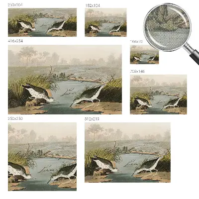 Fotobehang tienerkamer met een vredig landschap