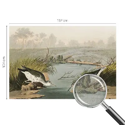 Fotobehang tienerkamer met een vredig landschap