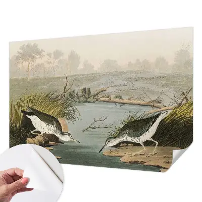 Fotobehang tienerkamer met een vredig landschap
